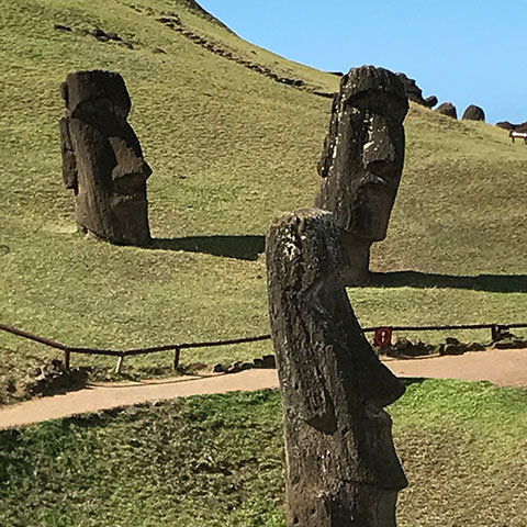The Moai of Rapa Nui